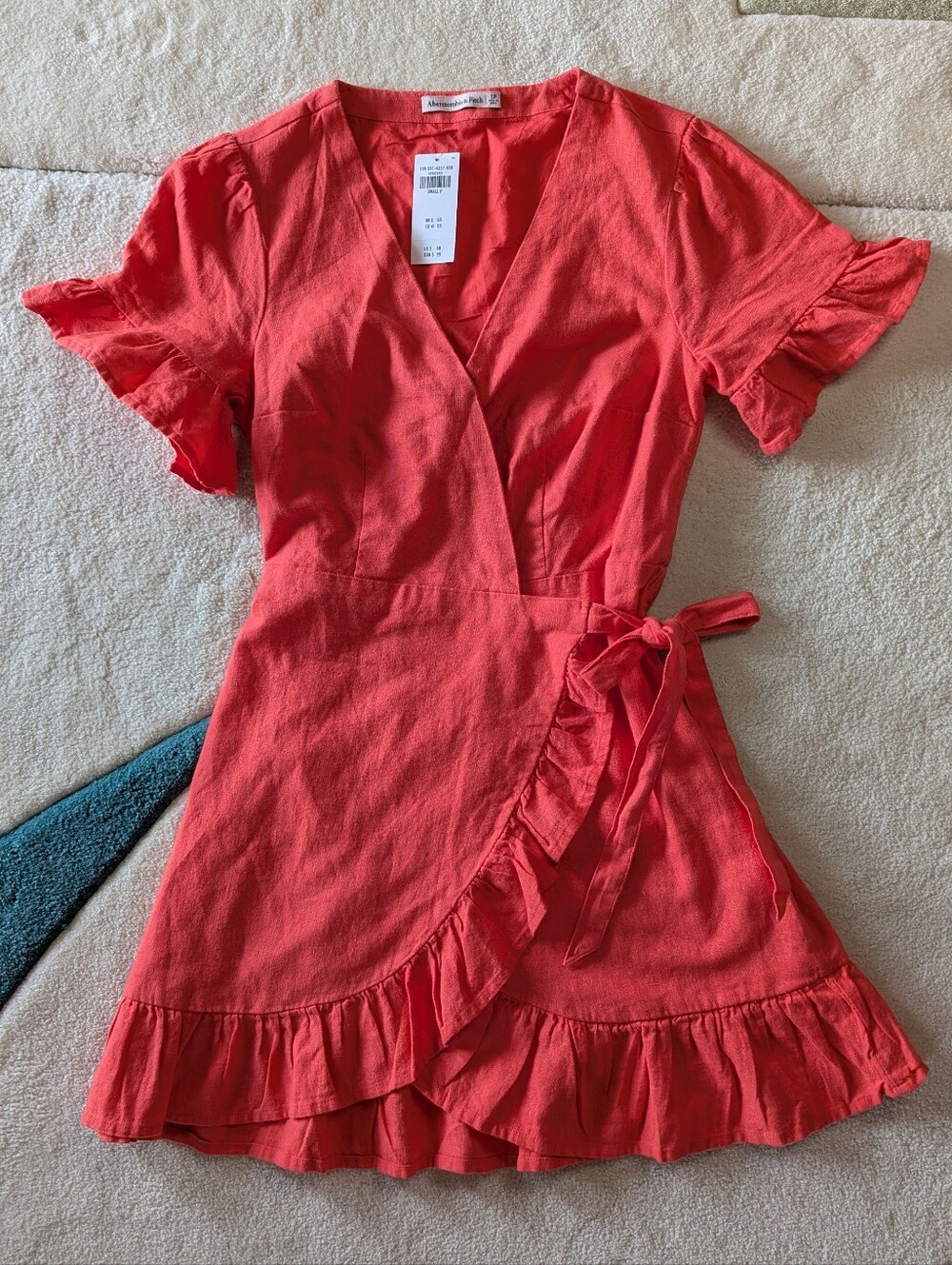 Abercrombie & Fitch Wrap Mini Dress